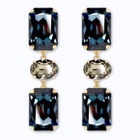 Simone Earrings -MIDNIGHT-