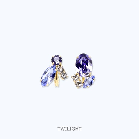 【LIMITED】Asymmetric Earrings -TWILIGHT-
