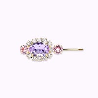 Oval Bijoux Hair-pin -WISTERIA-