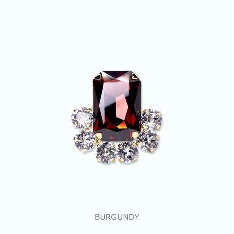 Loulou Ring -BURGUNDY-
