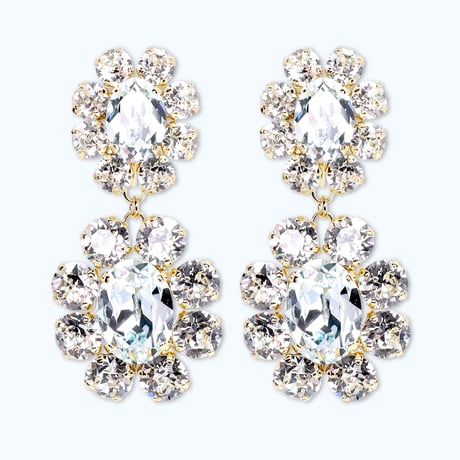 Classic Earrings -LIGHT BLUE-