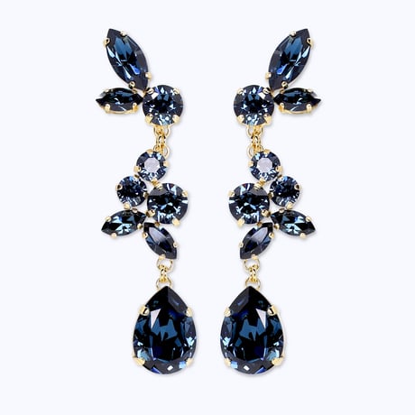 Bloom Earrings -MIDNIGHT-