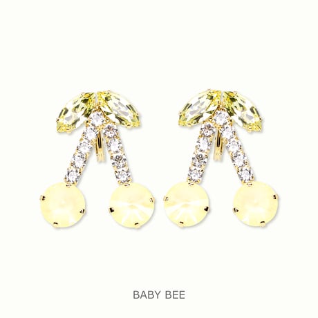 Candy Cherry Earrings -BABY BEE-