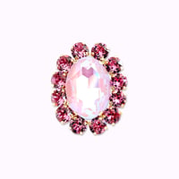 Oversized Bijoux Ring -VIOLET-