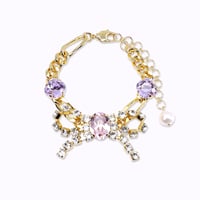 Bow Bracelet -POWDER PINK-