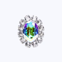Oversized Bijoux Ring -ICY AURORA-