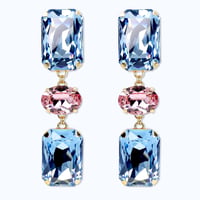 Simone Earrings -AQUA-