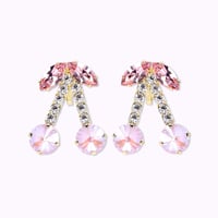 【LIMITED】Candy Cherry Earrings -VIOLET-