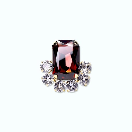 Loulou Ring -BURGUNDY-