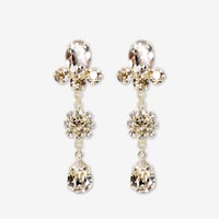 Mini Drop Earrings -CHAMPAGNE-