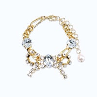 Bow Bracelet -LIGHT BLUE-