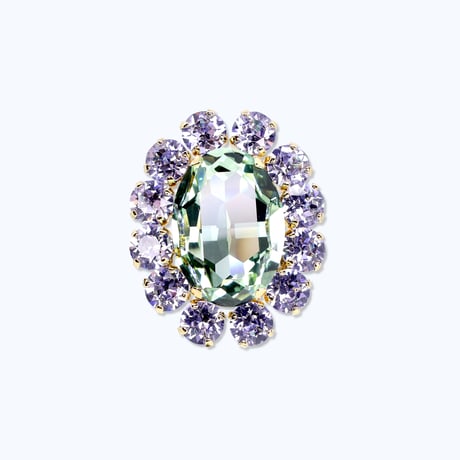 Oversized Bijoux Ring -MINT-