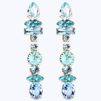 Amo Earrings -MARINE BLUE-