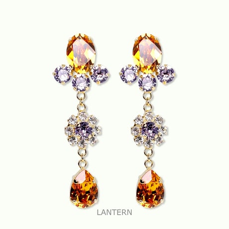 Mini Drop Earrings -LANTERN-