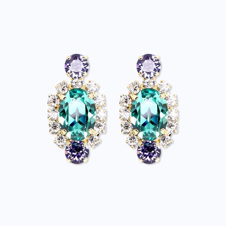 Oval Bijoux Earrings -SIREN-