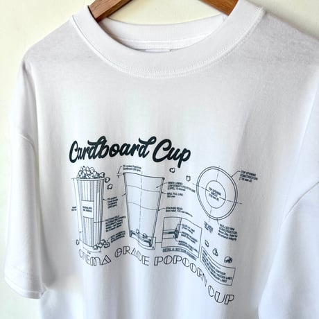 「POPCORN CUP」 Tシャツ 【数量限定】