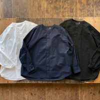 SEEP Cotton&Linen Dungaree Dolman No Collar Sht.