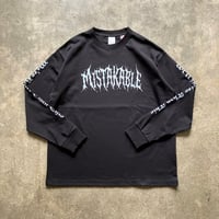 【受注生産】MISTAKABLE Long Sleeve（ブラック）