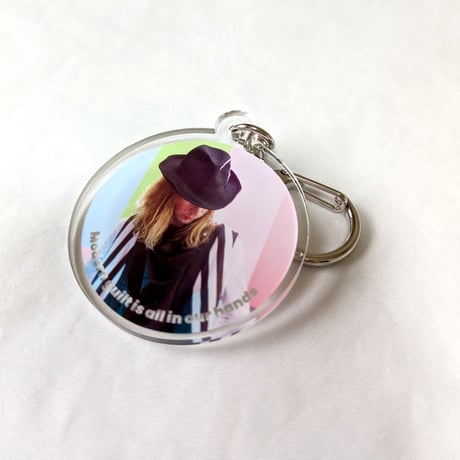【限定20個】DONATION（寄付2,000円）→アクリルキーホルダー：All in our hands