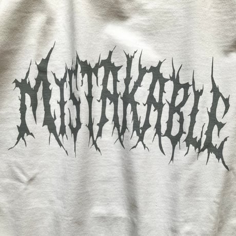 【受注生産】MISTAKABLE Long Sleeve（ホワイト）