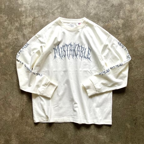 【受注生産】MISTAKABLE Long Sleeve（ナチュラル）