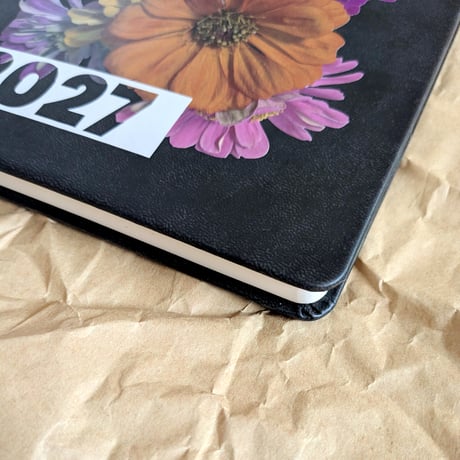 DONATION（寄付5,000円）→B type 2027年ハードカバー手帳（A5サイズ）