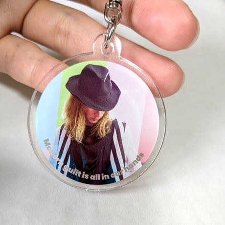 【限定20個】DONATION（寄付2,000円）→アクリルキーホルダー：All in our hands