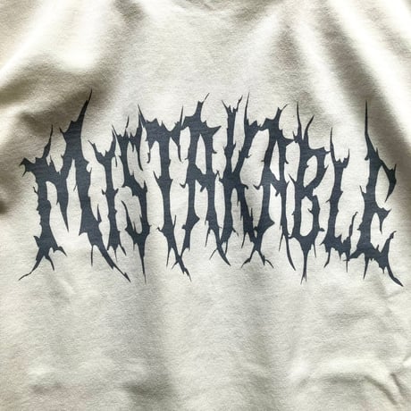 【受注生産】MISTAKABLE Long Sleeve（ナチュラル）