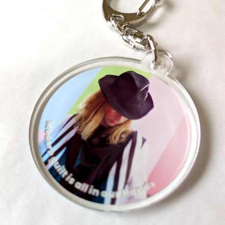 【限定20個】DONATION（寄付2,000円）→アクリルキーホルダー：All in our hands