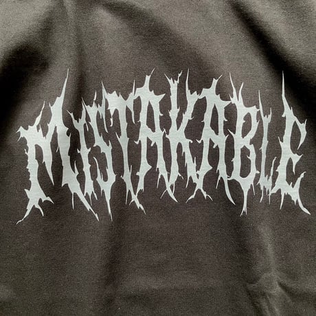 【受注生産】MISTAKABLE Long Sleeve（ブラック）