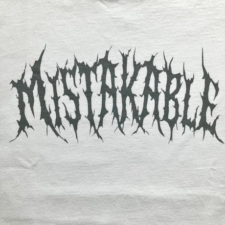 【受注生産】MISTAKABLE Long Sleeve（ホワイト）