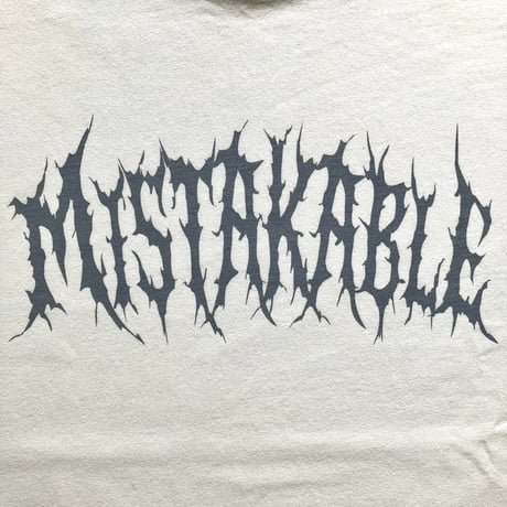 【受注生産】MISTAKABLE Long Sleeve（ナチュラル）