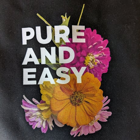 DONATION（寄付6,000円）→PURE AND EASY トートバッグ（ブラック）