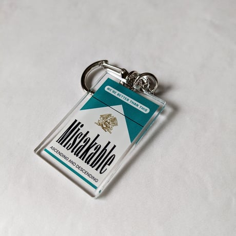 DONATION（寄付2,000円）→アクリルキーホルダー：MISTAKABLE（グリーン）