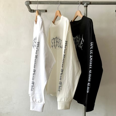 【受注生産】MISTAKABLE Long Sleeve（ホワイト）