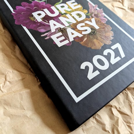DONATION（寄付5,000円）→A type 2027年ハードカバー手帳（A5サイズ）