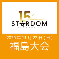 【指定B席】 STARDOM 福島大会 2026年11月22日(日) IKG特別先行