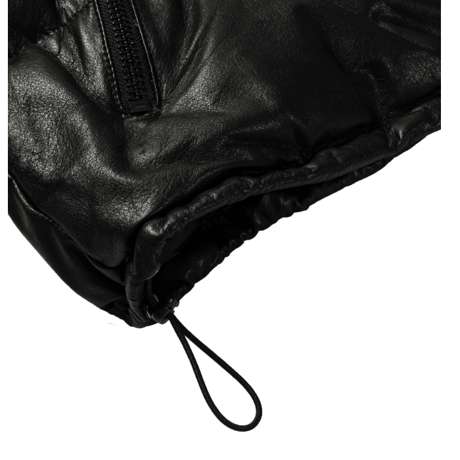 A LEATHER    26AW  DOWN JACKET -Black Luxe-