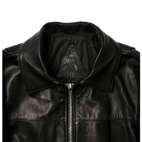 A LETHER  Roadster Jacket