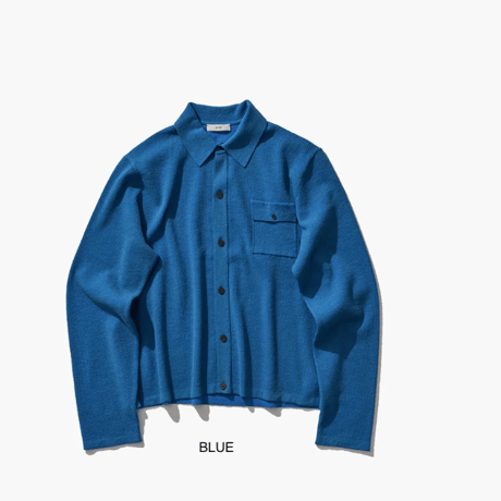 ATON   WOOL MINI RING | POLO CARDIGAN