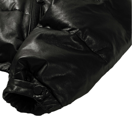 A LEATHER    26AW  DOWN JACKET -Black Luxe-