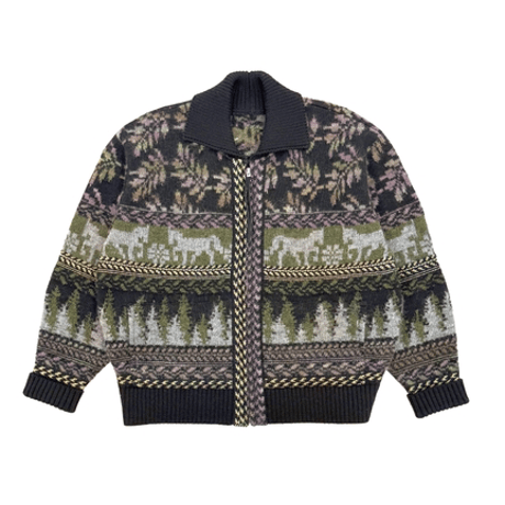 TANAKA   JACQUARD CARDIGAN