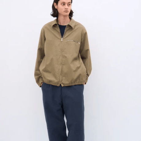 ATON   COTTON GABARDINE | HARRINGTON JACKET