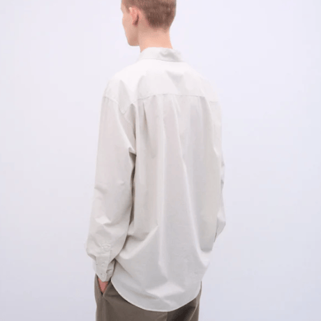 ATON     COTTON CASHMERE LAWN | OVERSIZED SHIRT