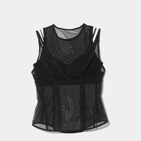 beautiful people　OUR WACOAL cup in tank top