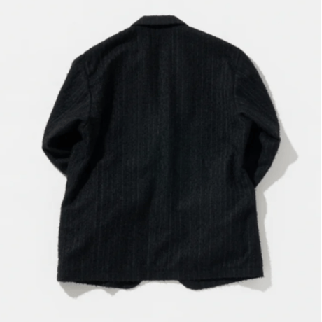POLYPLOID  　　TAILORED JACKET C BLACK STRIPE