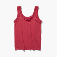 ATON  FRESCA CIRCULAR RIB | TANK TOP