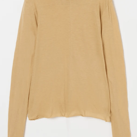 INSCRIRE　Cotton Cashmere Long Sleeve Tee