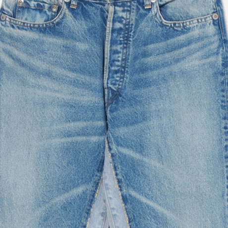 Straight Patch Different Denim