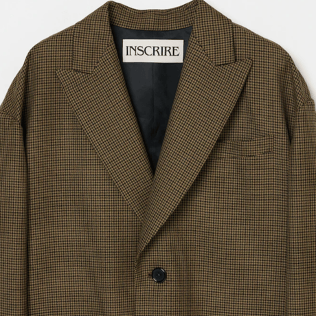 INSCRIRE    Gun Club Over Jacket　( size2)